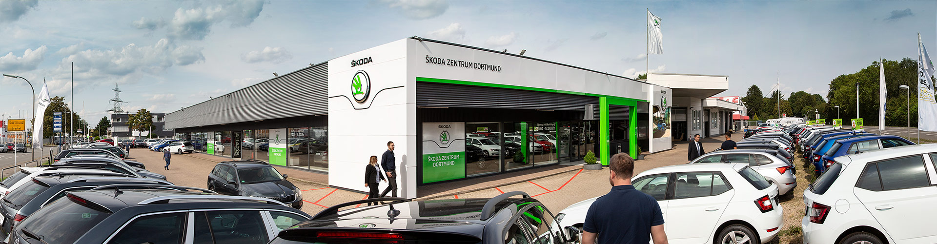 Skoda Zentrum Dortmund Außenansicht